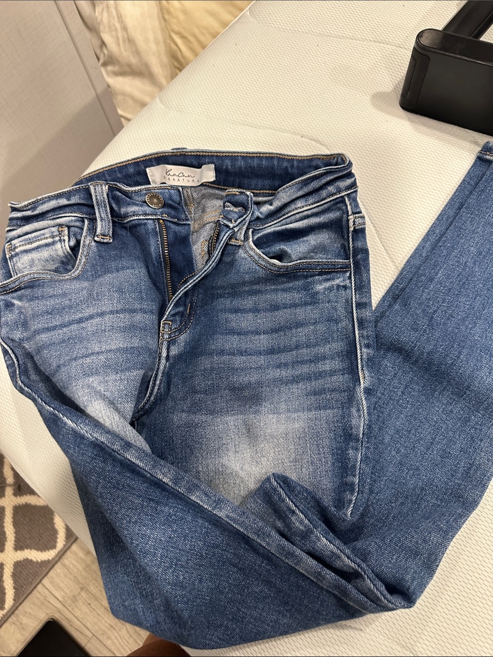 KanCan Faded Blue Skinny Jeans
